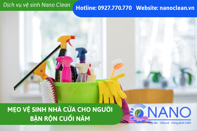 Sử Dụng Dụng Cụ Và Sản Phẩm Vệ Sinh Phù Hợp