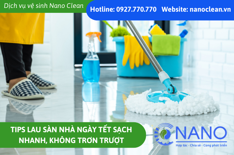 Pha Dung Dịch Lau Sàn Đúng Cách