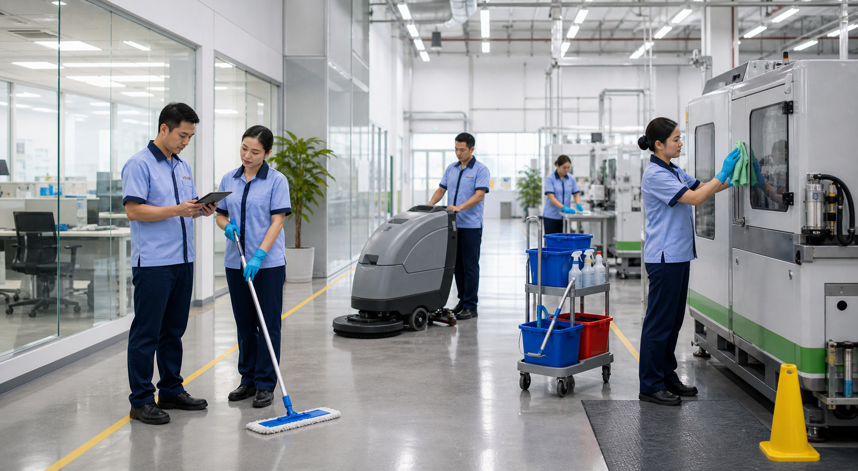 dịch vụ vệ sinh công nghiệp