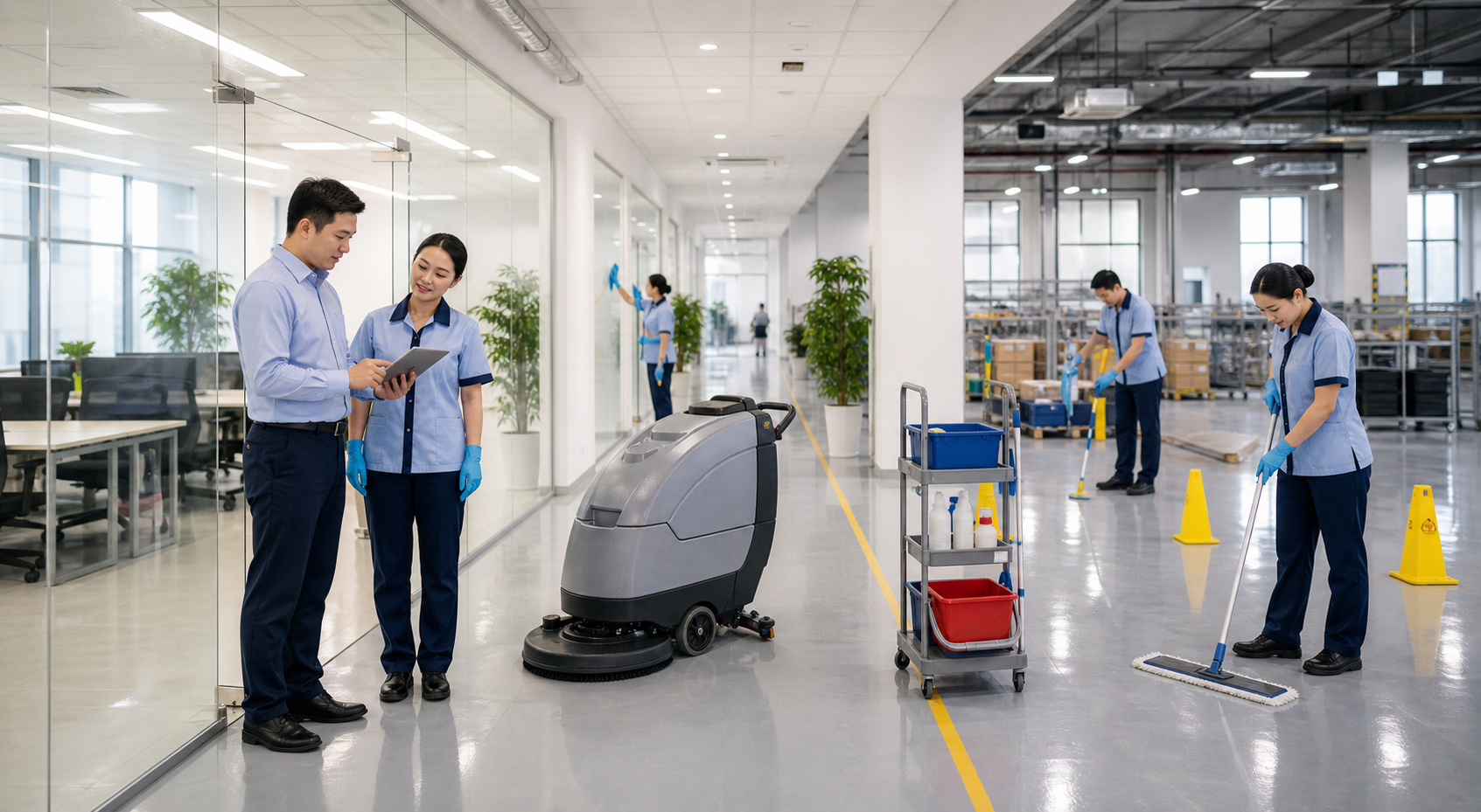 dịch vụ vệ sinh công nghiệp uy tín