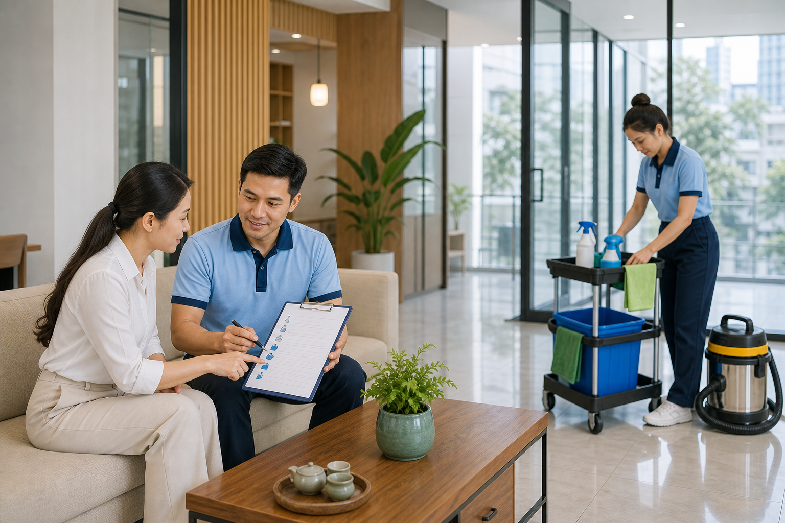 dịch vụ vệ sinh tại tphcm