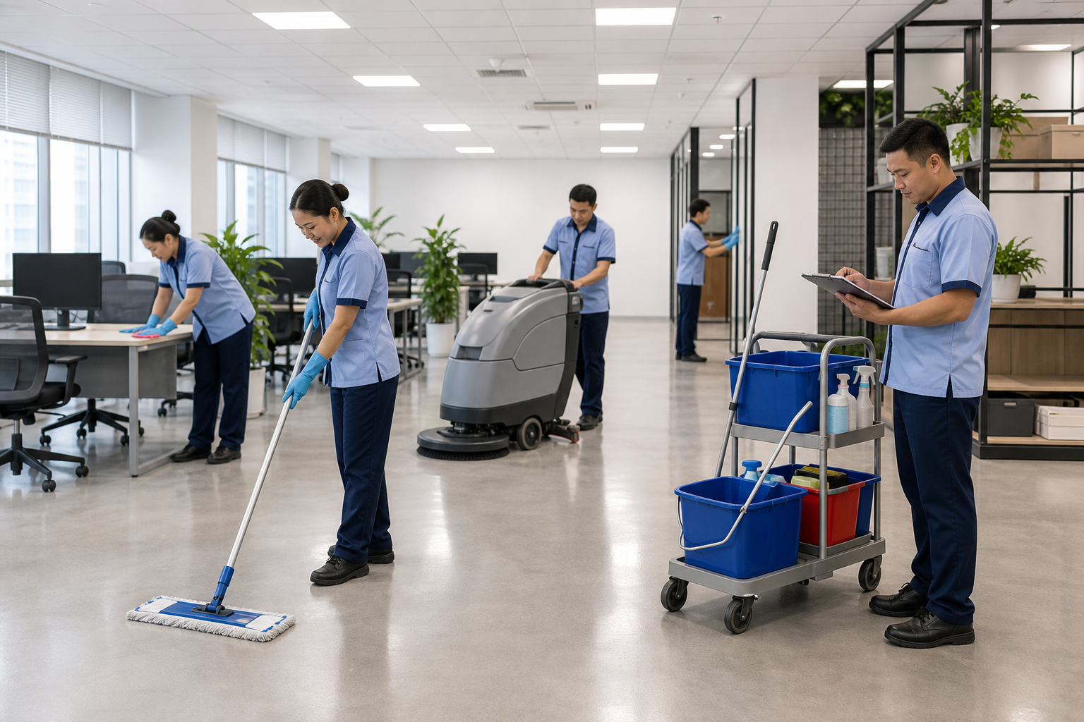 dọn vệ sinh công nghiệp giá rẻ