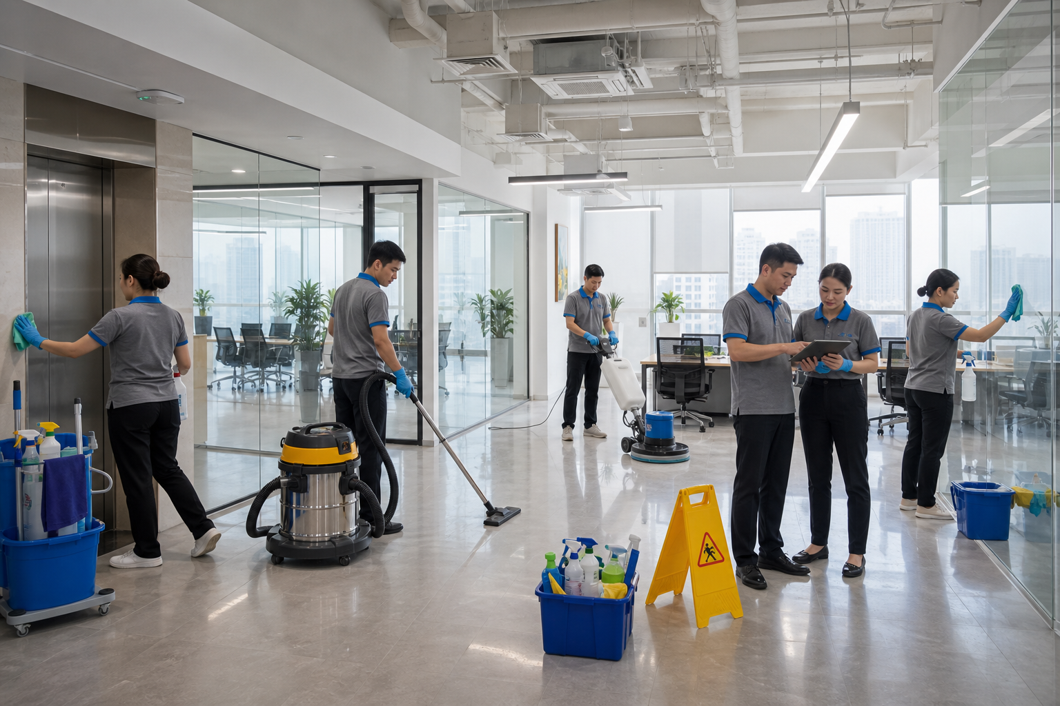 vệ sinh công nghiệp trong ngày tại hcm