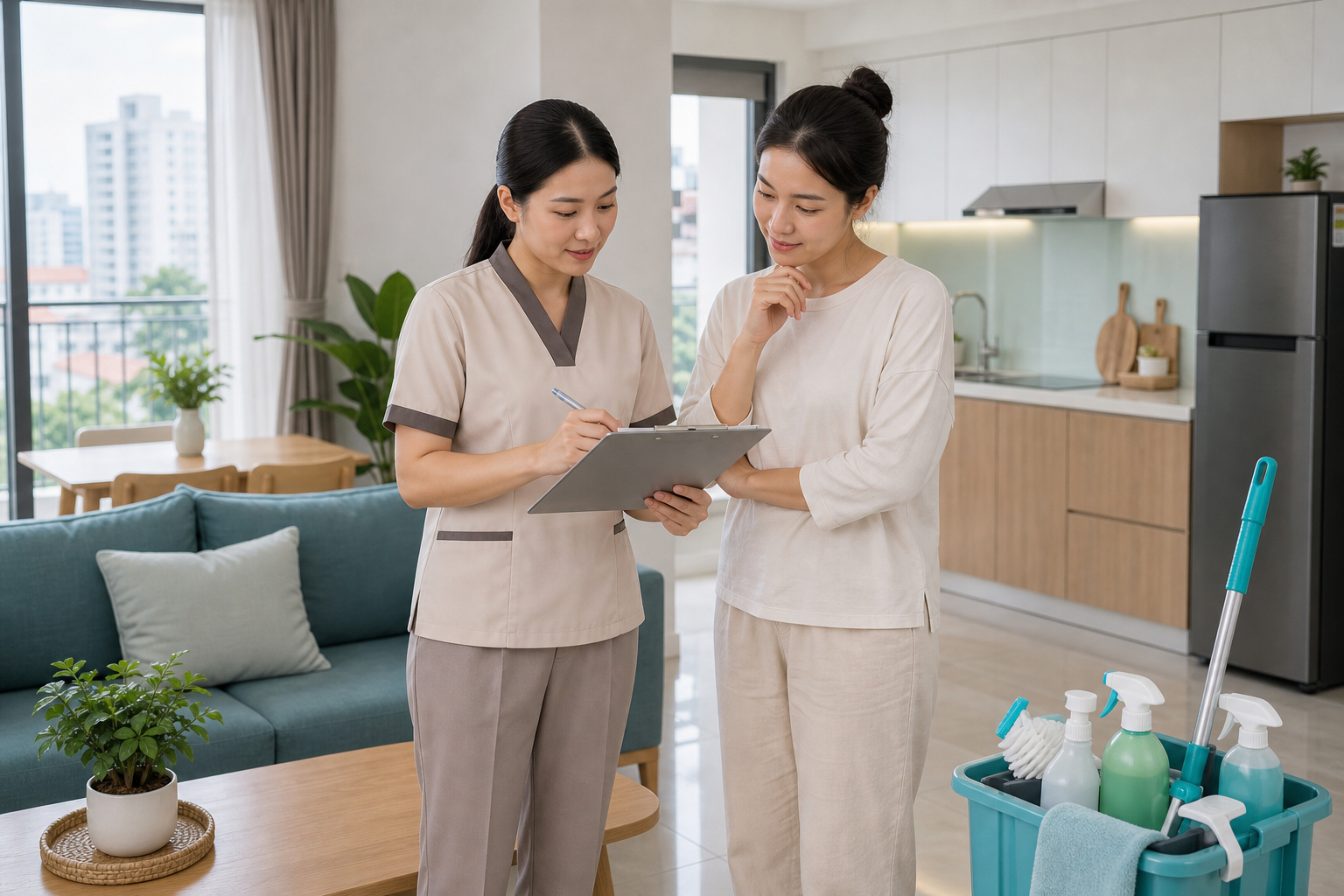 Vệ sinh nhà cửa bao nhiêu tiền 1 giờ cho nhà chung cư