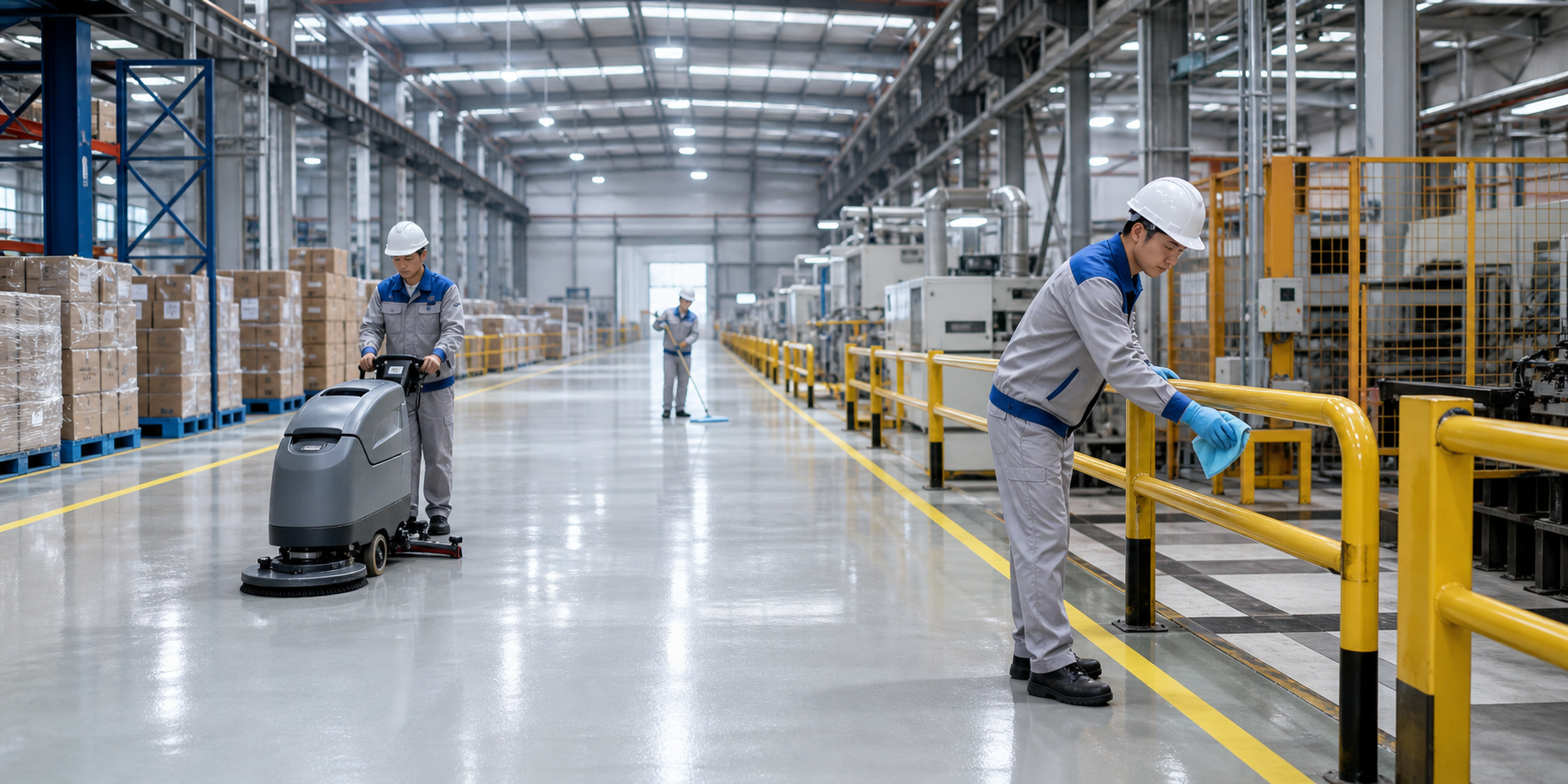 Vệ sinh nhà xưởng theo đặc thù vận hành sản xuất