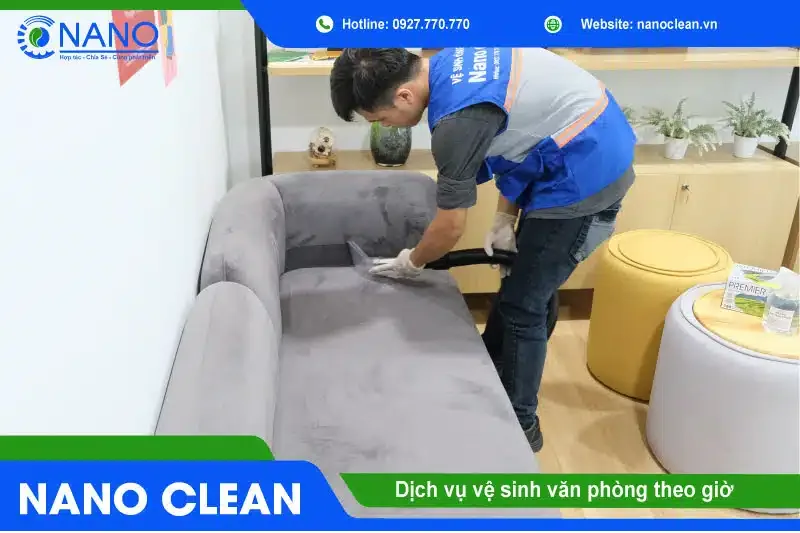 Thuê Dịch Vụ Vệ Sinh Văn Phòng Khu Vực HCM Nano Clean