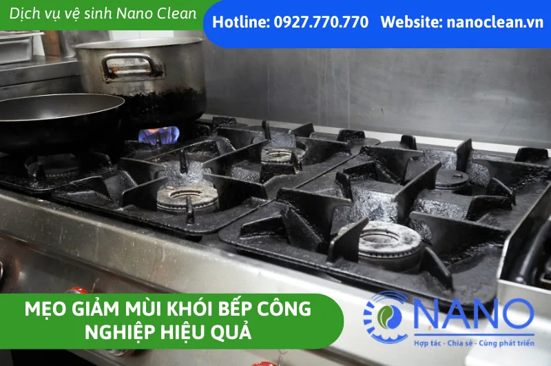 Dịch Vụ Vệ Sinh Các Khu Vực Có Dầu Mỡ