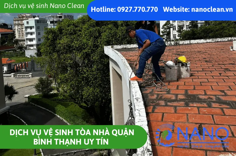 Dịch Vụ Vệ Sinh Tòa Nhà Bình Thạnh Uy Tín