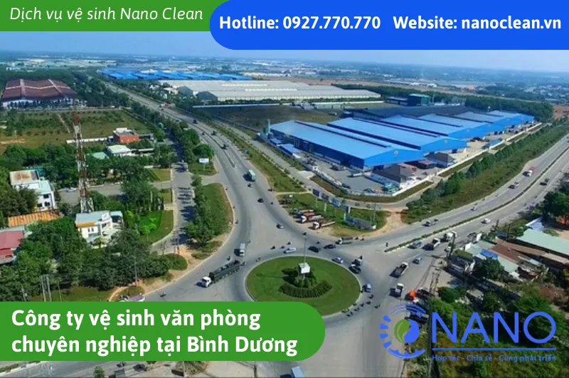 Công ty vệ sinh văn phòng chuyên nghiệp tại Bình Dương