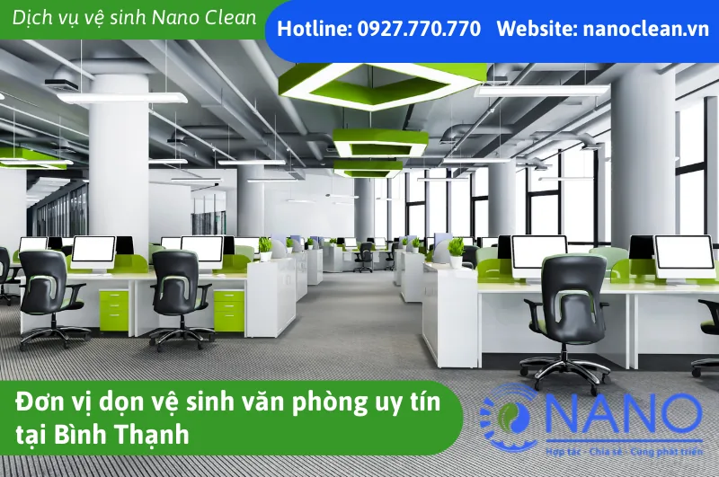 Đơn vị dọn vệ sinh văn phòng uy tín Bình Thạnh