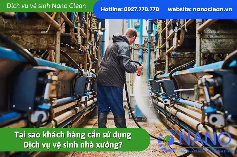 Những Khu Vực Trong Kho Xưởng Cần Vệ Sinh Thường Xuyên