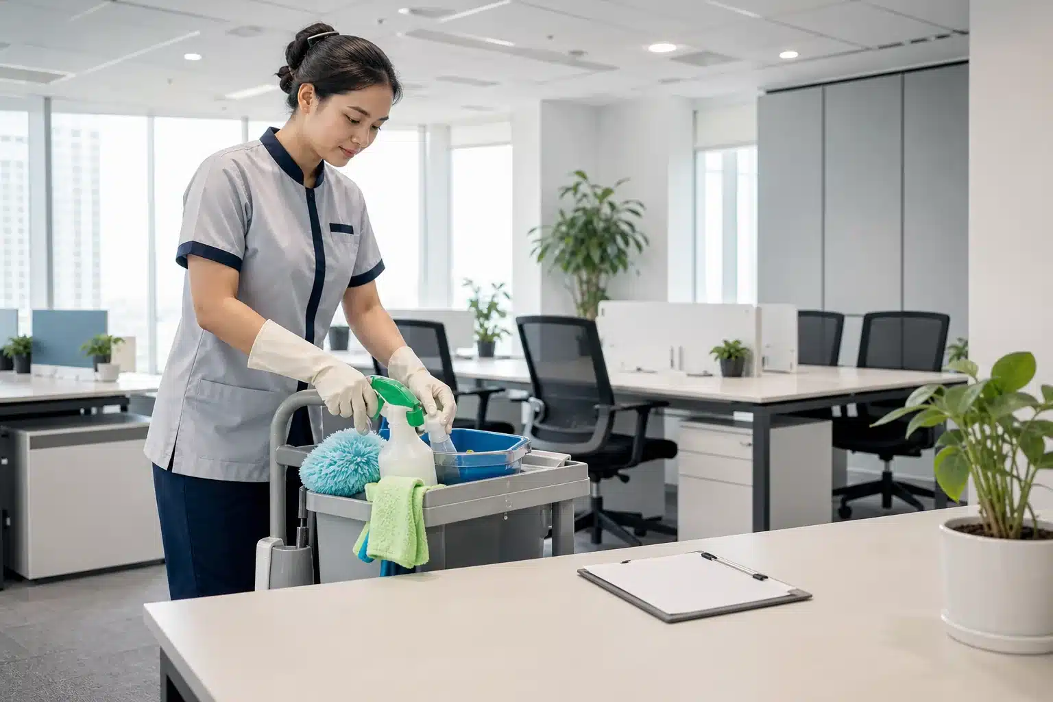 Vệ sinh văn phòng bao nhiêu tiền 1 giờ